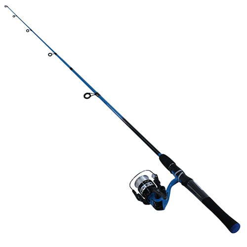 Zebco Splash Spinning Reel and Fishing Rod Combo, 6-Foot 2-Piece Fishing Pole