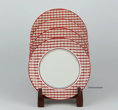 Ralph Lauren/Wedgwood Sets of 4 HOMESTEAD Bread & Butter Plates MINT & NEAR MINT