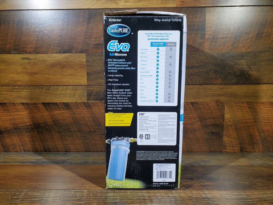 Camo Evo RV Water Filter High Flow 5.0 Filter Cartridge - Image 4 of 4