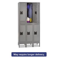 Tennsco Double Tier Locker With Legs, Triple Stack, 36w X 18d - Tnndts1218363mg on sale Tennsco Double Tier Locker With Legs, Triple Stack, 36w X 18d - Tnndts1218363mg on sale