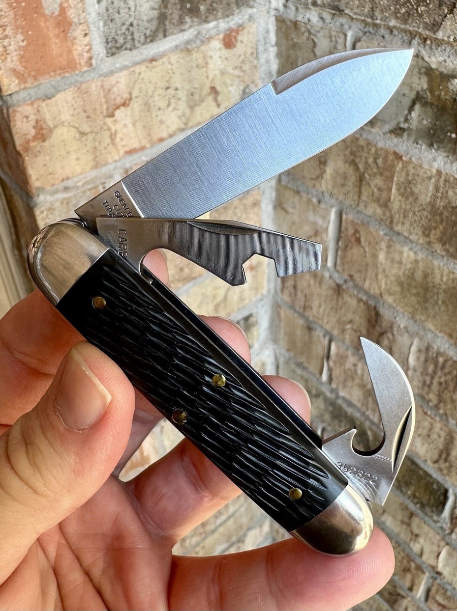 NEW GEC GREAT EASTERN CUTLERY 35 JOHNNY ON THE SPOT CAMP & TOOL