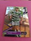 Matthew O'riley Celtic Fc Rookie Card Foot Card Topps Finest Champions...