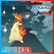 Pokemon Legends: Arceus Shiny Quilava Max Stats