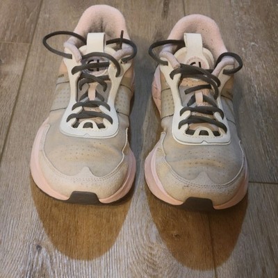 Cole Haan Zerogrand Outpace III Running Shoes Pink Tan Ivory Women's 9B...