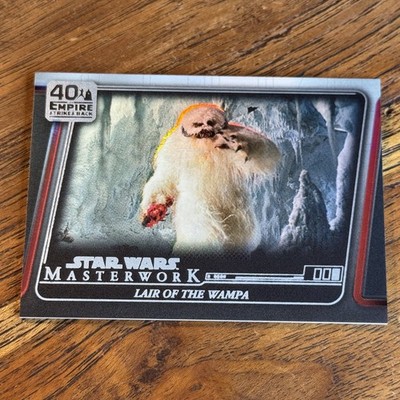 Lair of the Wampa 2020 Star Wars Masterwork FOIL /299 Empire Strikes Back #ESB-3
