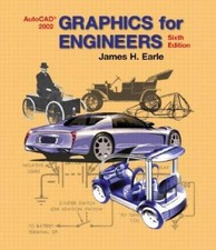 Graphics for Engineers with AutoCAD 2002 6th Edition - Paperback - GOOD