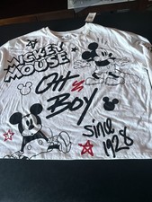 Womens Long sleeve Mickey Mouse shirt NWT 3X