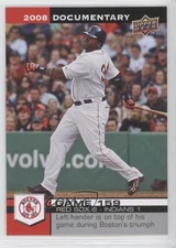 2008 Upper Deck Documentary David Ortiz #4724 HOF