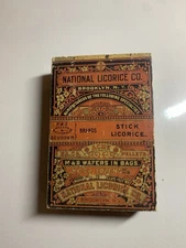 Vintage Antique Liquoice Puzzle! Complete! 