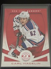 2013-14 Panini Totally Certified Hockey Red Base Parallel Carl Hagelin #003/100