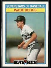 1987 Topps Kay-Bee Superstars of Baseball #4 Wade Boggs