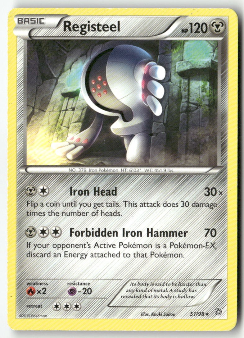 Registeel - 51/98 - MP - XY - Ancient Origins
