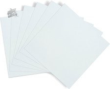 Wall Tile Stickers - Set of 6 White 15 X 15 Cm - Ades Tiles