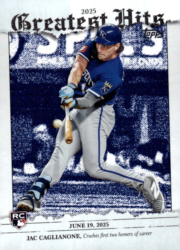 2026 Topps #GH-25 Jac Caglianone 2025 Greatest Hits