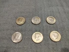 1967 kennedy half dollar 40% silver lot of 6