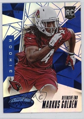2015 Certified Rookies Mirror Blue 4/50 Markus Golden #171 Rookie RC 1h9h