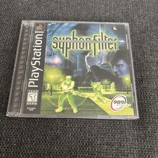 Syphon Filter - Sony Playstation 1 PS1 - Complete In Box CIB! Tested!