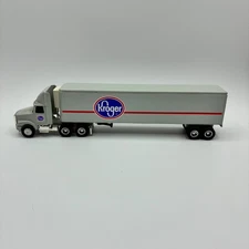 ERTL Vintage 1992 Kroger Tractor Trailer Diecast Metal Semi Truck 1/64 Scale