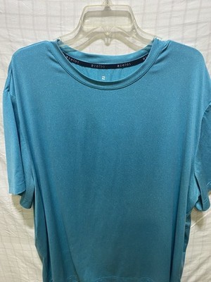 Zelos Performance T-Shirt Mens XXL Teal Excellent Heathered Short Sleeve Tee