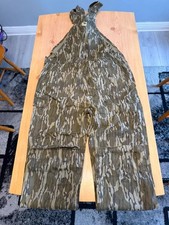 Mossy Oak Camo Overalls Size L BNWT 100% Cotton Hunting Workwear Dungarees