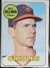 1969 Topps Baseball Bill Dillman #141 VG