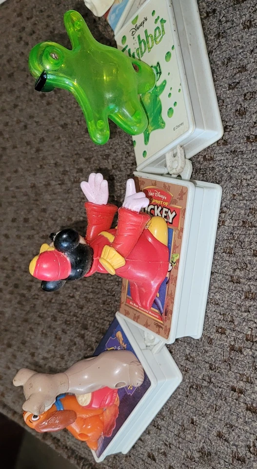 McDonalds Happy Meal 1998 Disney VHS Tren Móvil Juguetes Mickey - Juego Completo (6) Foto 4 de 4