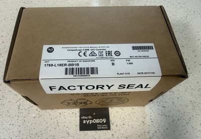 Allen-Bradley 1769-L18ER-BB1B CompactLogix PLC Controller Series B New Sealed