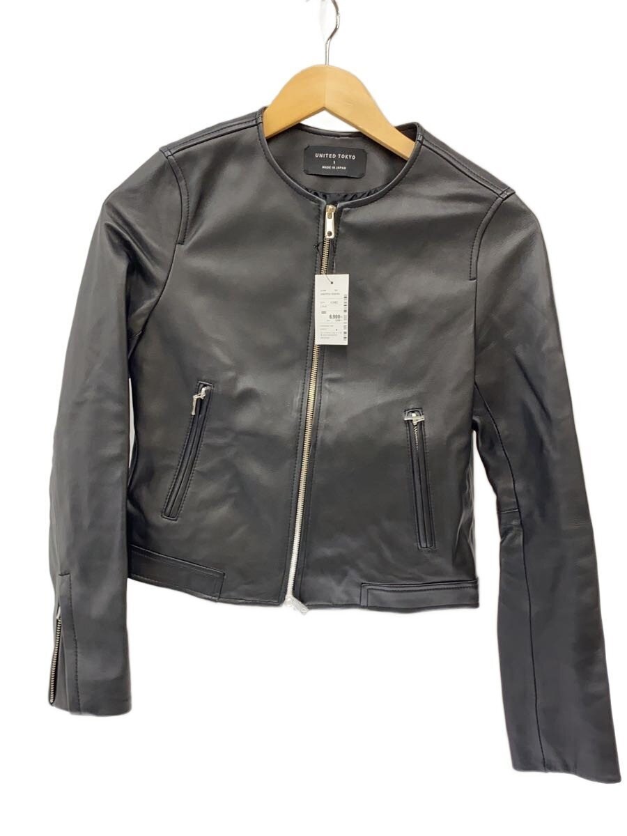 United Tokyo Leather Jacket Blouson/1/Sheep Leather/Blk/508352004 1712