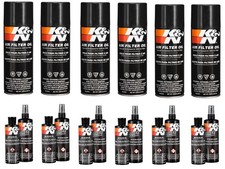 Kn 99-0516 Air Filter Oil Kn 99-5050 Air Filter Cleaning Kit Pack Of 6