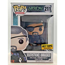 Funko Pop! Arrow Deathstroke: Unmasked Hot Topic Exclusive #211 F6