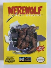 Werewolf: The Last Warrior (NES) CIB - Box Game Sleeve Manual Comic - Tested 🥵