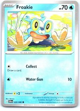 Froakie 020/086 Common Chaos Rising Pokemon Near Mint