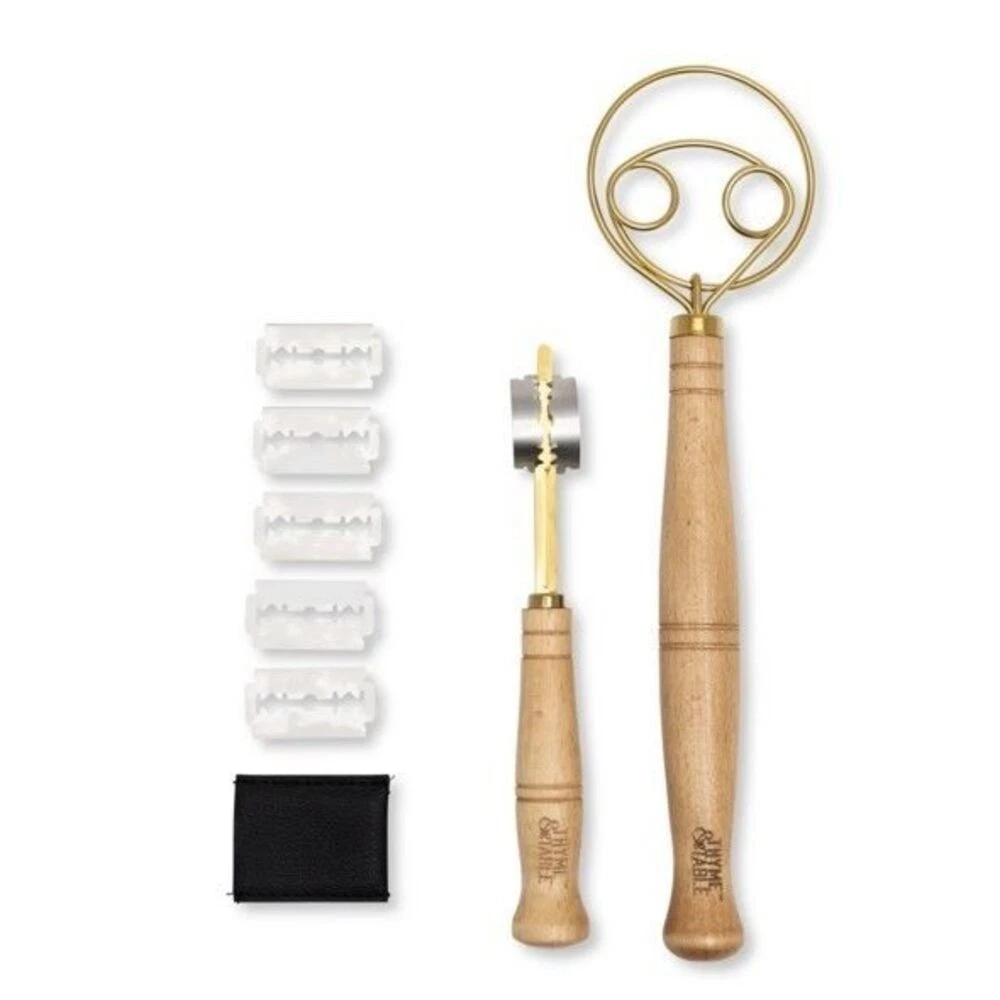 Baker Baking Tool Bread Kit Lame Sourdough Scraper Gift Dough Whisk Artisan NEW
Opens in a new windo