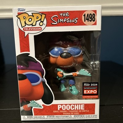 Funko Pop The Simpsons - Poochie Entertainment Expo (C2e2) Funko Exclusive #1498