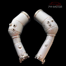 Audi RS6/7 C8 Heat Shielded Downpipes with OPF | PW Motor