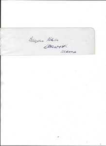 Eugene Hale-Charles Joyce autographs-45th Congress Reps