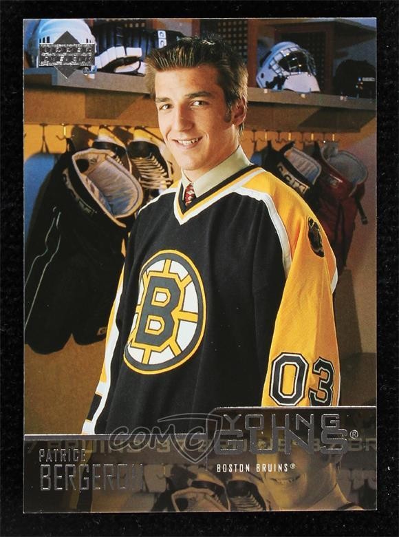 2003-04 Upper Deck Young Guns Patrice Bergeron #204 k1r