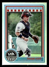 2025 Panini Stars and Stripes USA Baseball #110 Teagan Scott card
