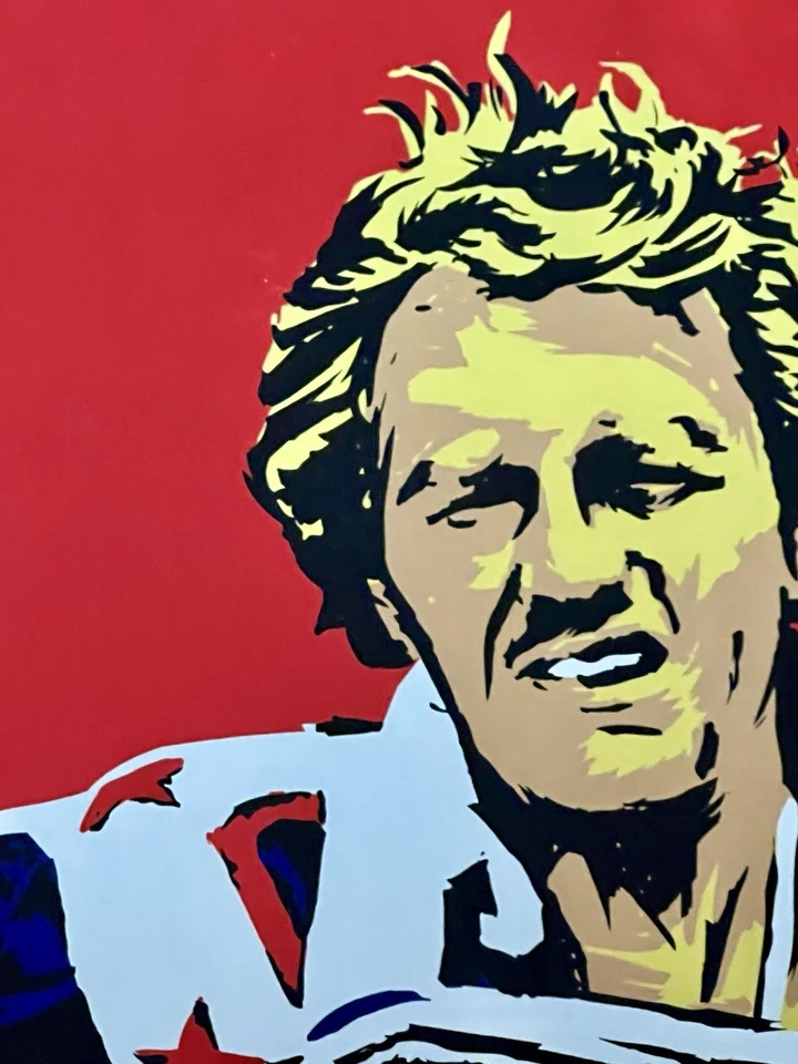 Плакат «Pure Evel» Билли Перкинса — ограниченный выпуск шелкография - Изображение 2 из 4