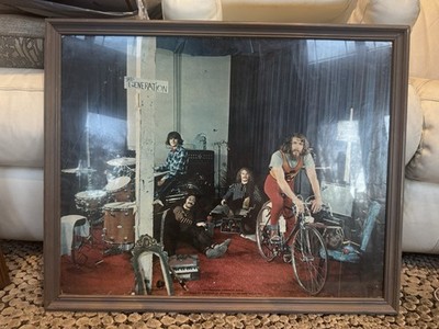 Framed Creedence Clearwater Revival (CCR) original Poster, framed Art