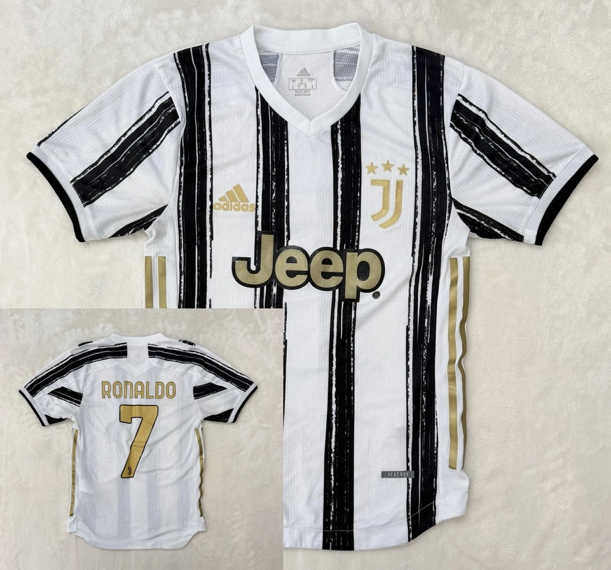 Cristiano Ronaldo Juventus White International Club Soccer Fan