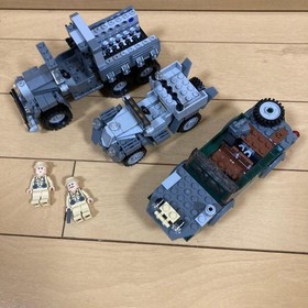 LEGO Indiana Jones Race For The Stolen Treasure 7622 & River Chase 7625 Set Used