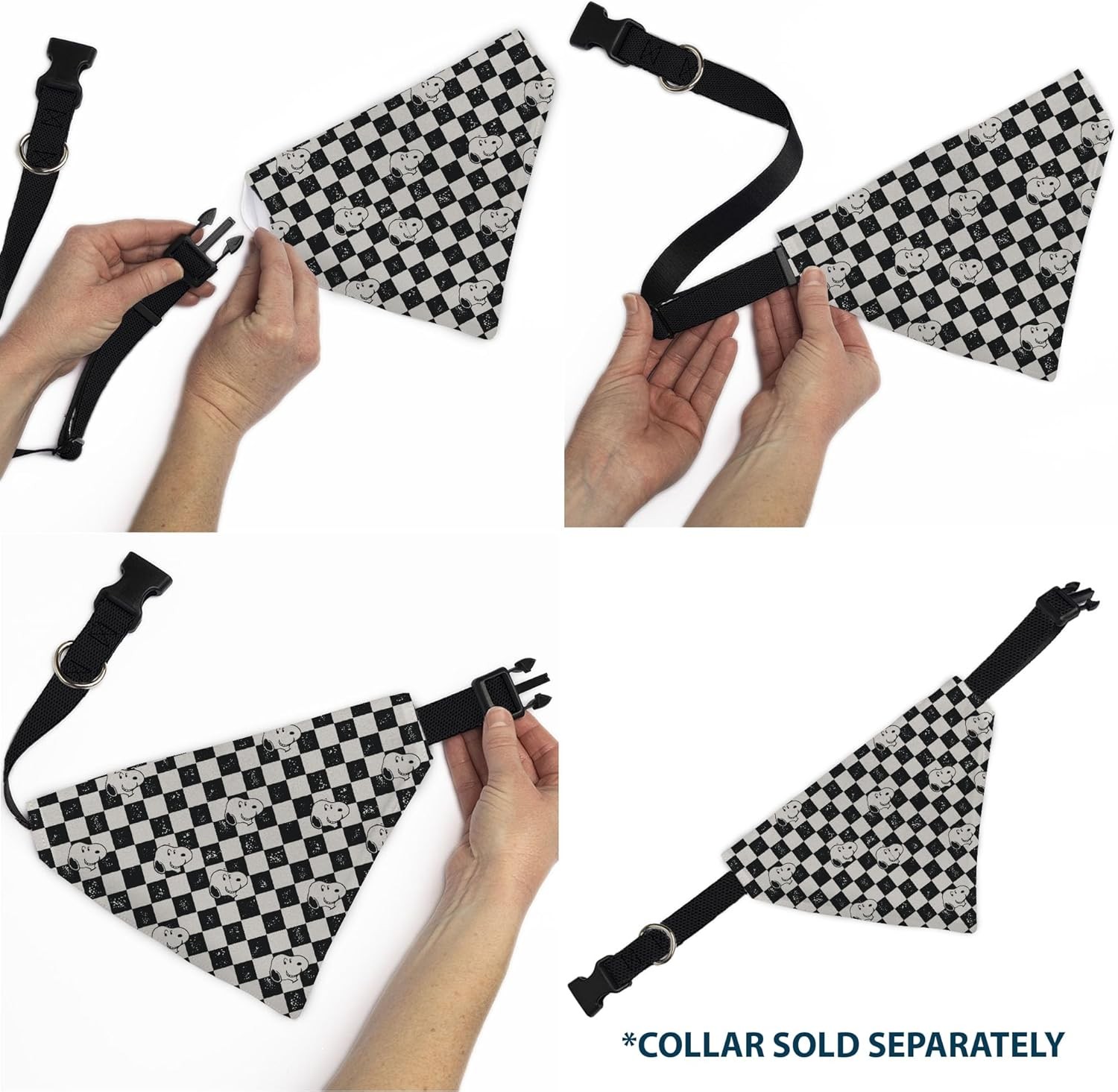 Wallpapers Checers Peanuts Pet Bandana Peanuts Snoopy Smiling Face Checker Black White ...