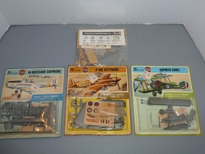 FOUR 1/72 AIRFIX - REVELL AIRPLANE KITS