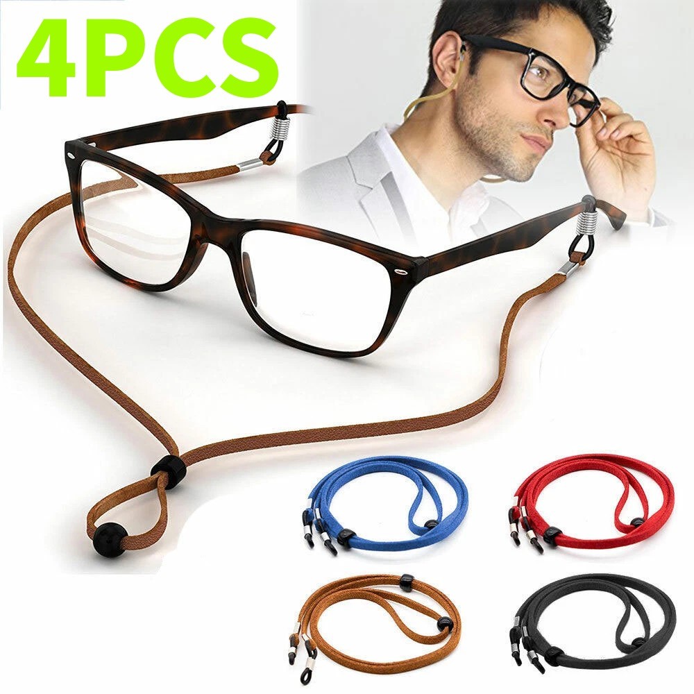 4X Adjustable Sunglasses Neck Cord Strap Eyeglass Glasses String