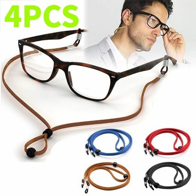 4X Adjustable Sunglasses Neck Cord Strap Eyeglass Glasses String