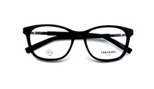 VERA WANG KORA BK NEW SQUARE WOMEN BLACK FULL RIM AUTHENTIC EYEGLASSES 52-16-140