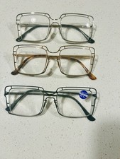 Wire Rim Reading Glasses 3.50 Magnification