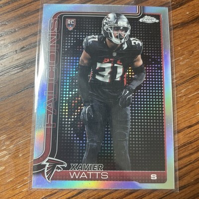 2025 Topps Chrome NFL Lightboard Variation SSP Xavier Watts Rookie #393 Falcons