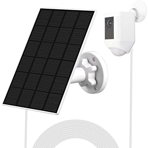 Solar Panel Charger Compatible with Stick Up Cam Outdoor Camera Battery - 第 1/5 張圖片